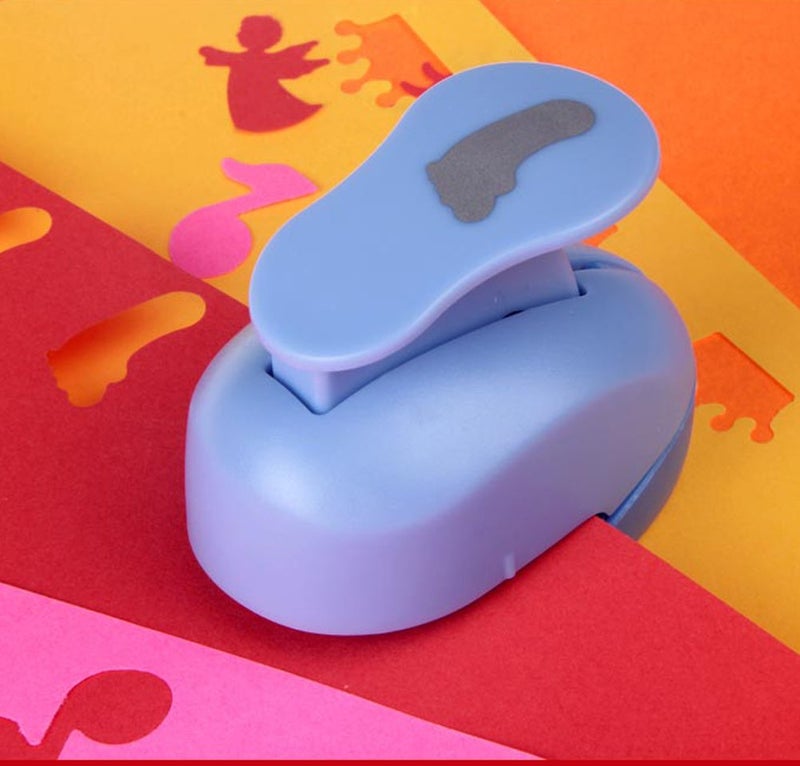 lasenersm 1 Inch Paper Punch Hole Puncher Crafts Punch for Making DIY Crafts Greeting Card (Maple Leaf) - Image 4